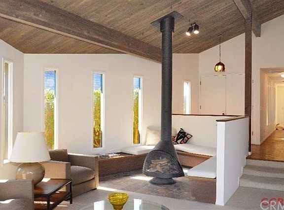 Classic freestanding fireplace