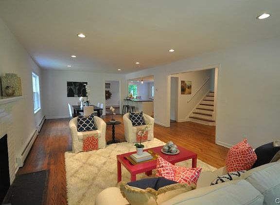 Living Room/Dining beyond