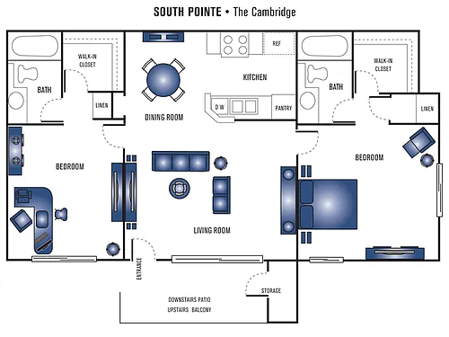 Floor plan Cambridge