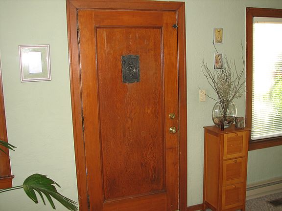 Inside front door