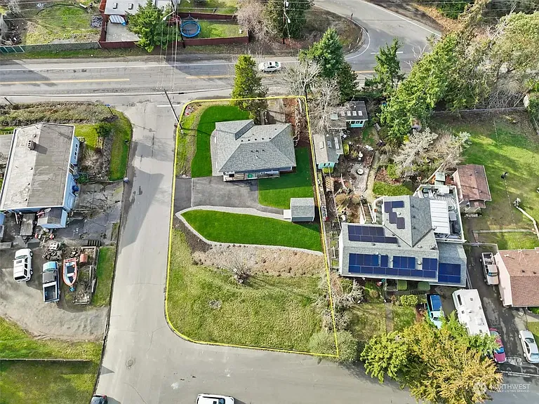 birds eye view