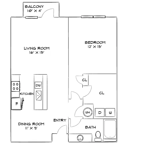 Floor plan Design 1D