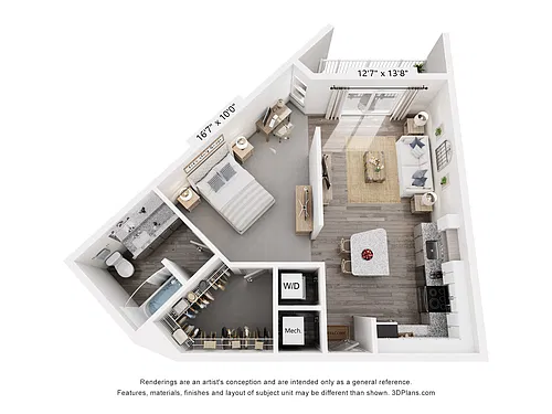 Floor plan The Cove | S1