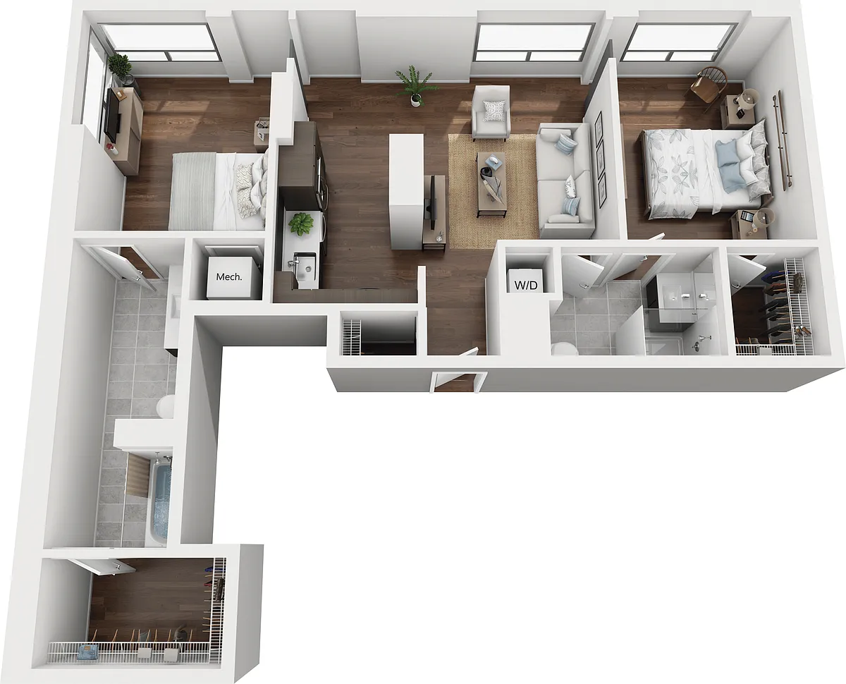Floor plan The Crawford