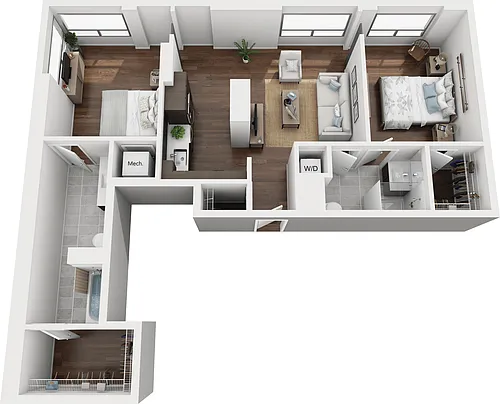 Floor plan The Crawford
