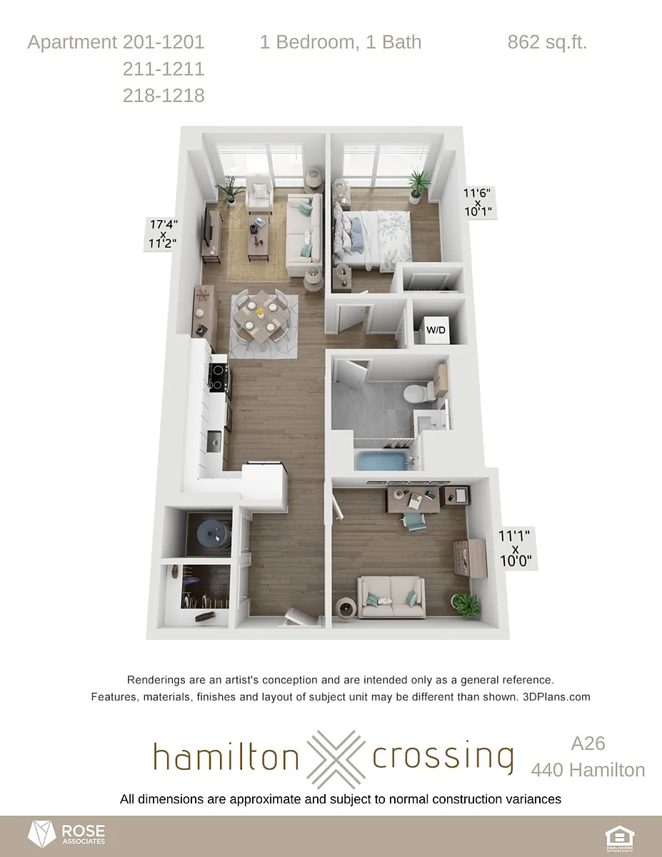 Floor plan A26