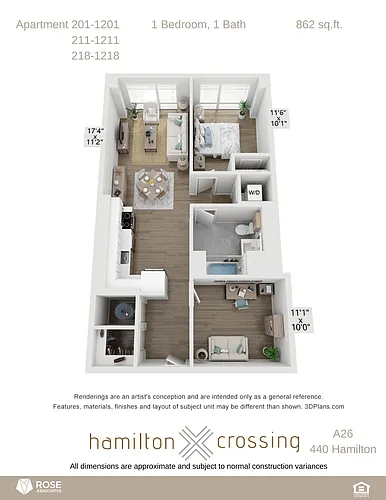 Floor plan A26