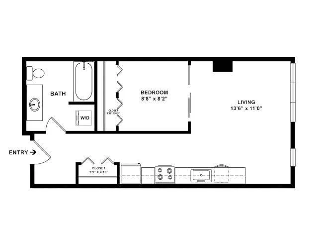 Floor plan Urban One 3 4