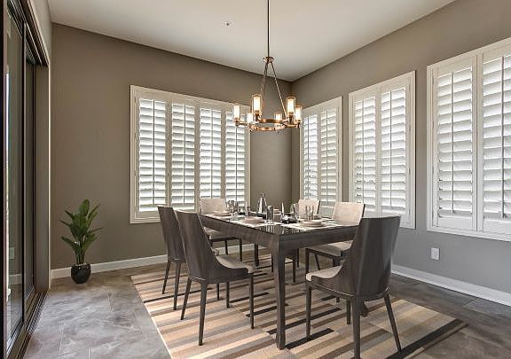 Virtually Rendered Dining Room