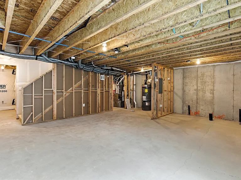 Basement! Storage, playroom, work out room or 4th bedroom.

Storage space