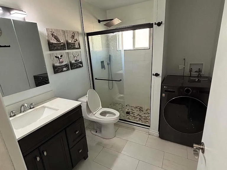 Bathroom 1 & Laundry