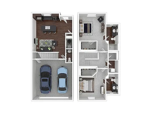 Floor plan 2 Bedroom