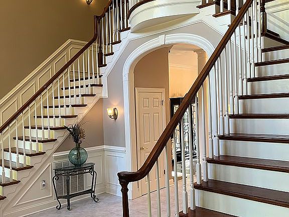 Stunning Double Staircase