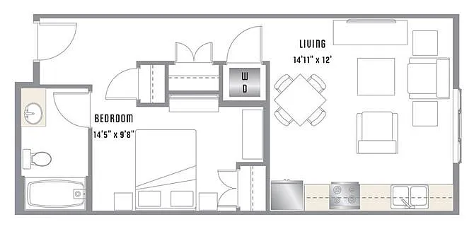 Floor plan A2
