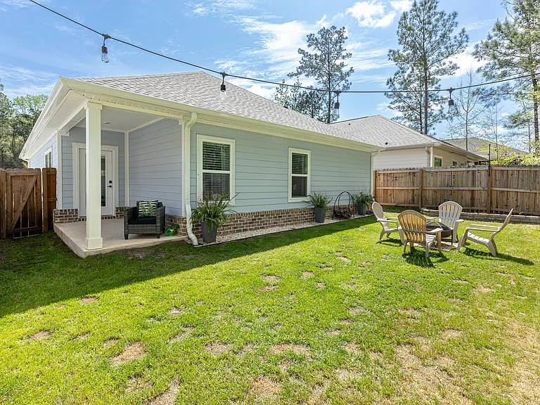 Covered Back Porch