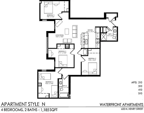 Floor plan N