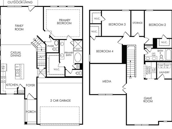 The Chalet (2503) Plan, Kemah Crossing - Luxe Series