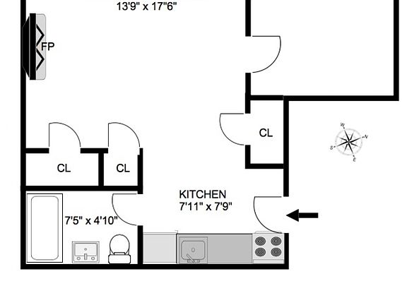 2nd image of 173 Columbia Hts APT 4F