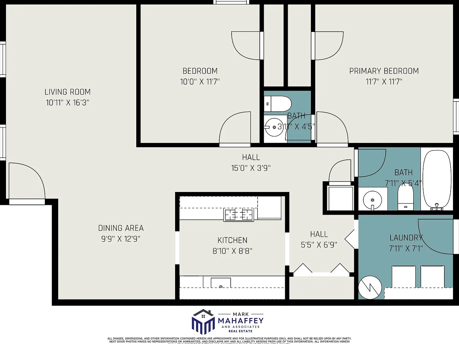 **Available July 1st** Updated 2 Bed/1.5 Bath Eastside Duplex — Photo 2