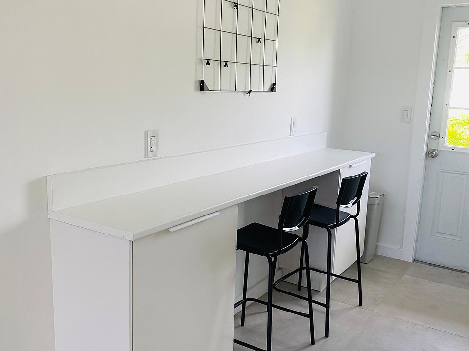 Breakfast counter or office.