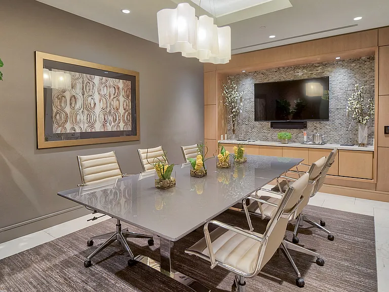 Executive conference and dining room