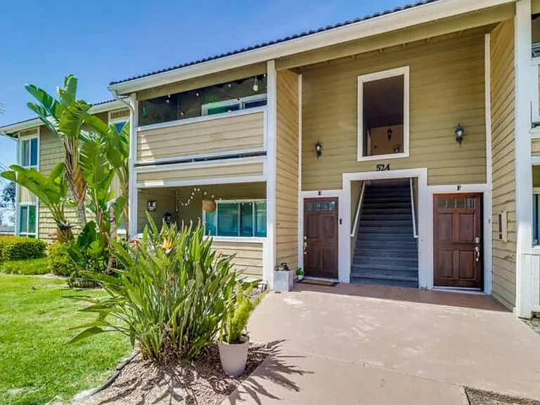 After a few steps, make your way inside the home w/ all key spaces on one floor