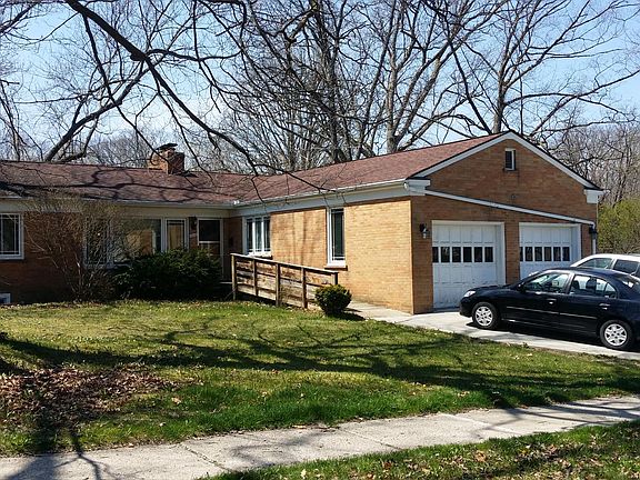 Closer view of front of house.