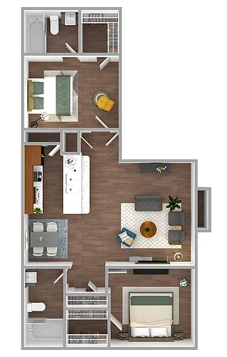 Floor plan B3