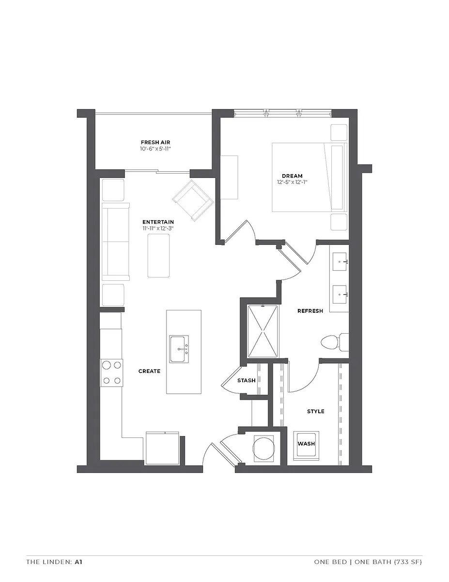 Floor plan A1