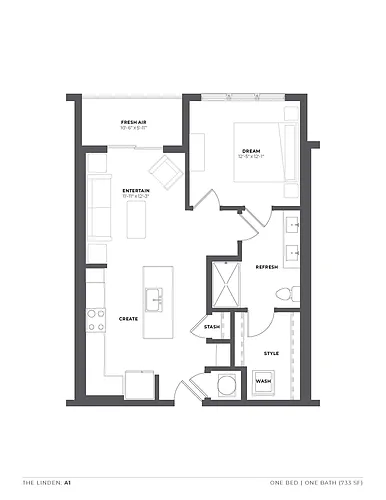Floor plan A1