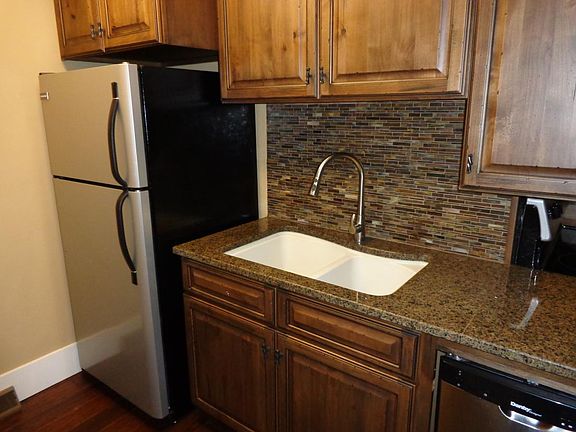 Kitchen Sink, Fridge, Counters & Backsplash