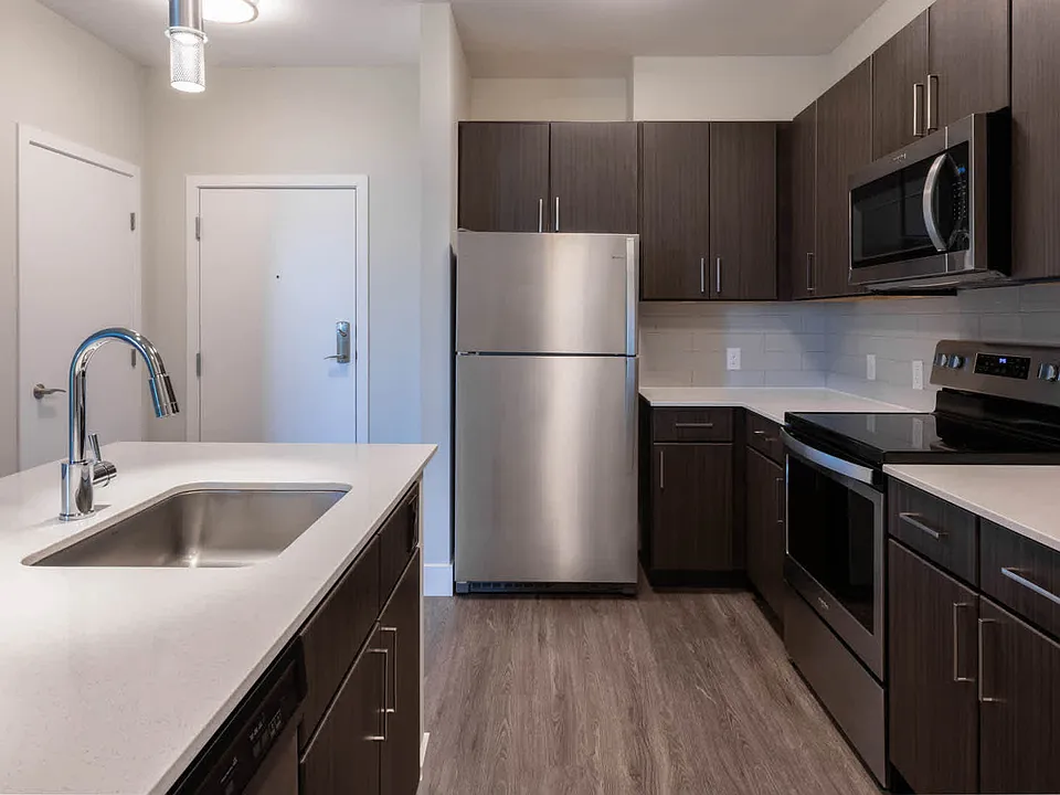 Kitchen with Stainless Steel Appliances