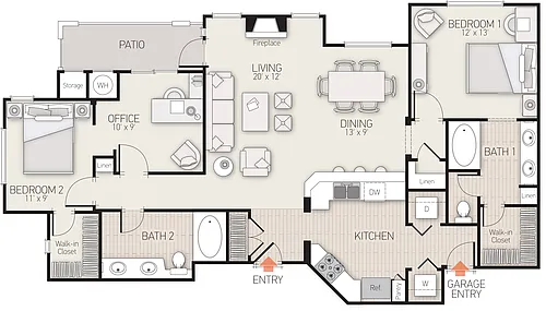 Floor plan Plan 7