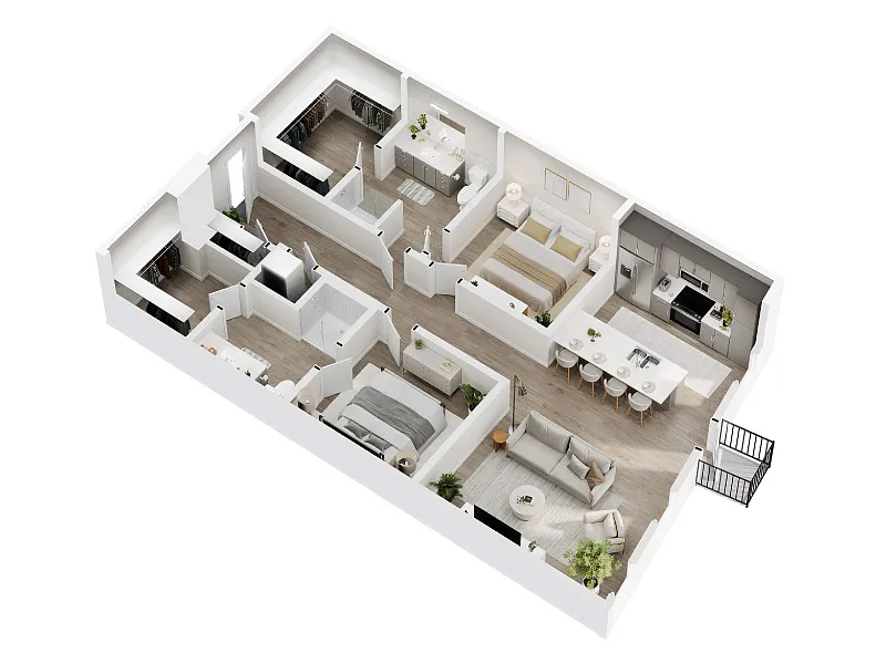 Floor plan Aster Crest