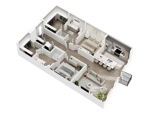 Floor plan Aster Crest