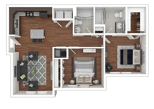 Floor plan B1