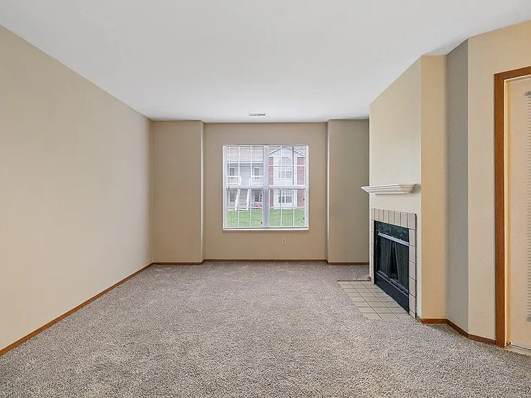 Living Room with Fireplace