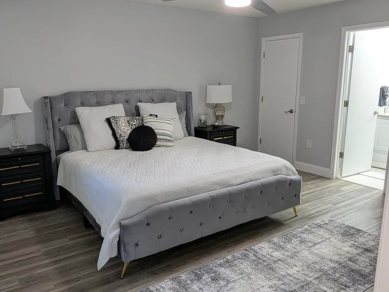 Guest bedroom with King