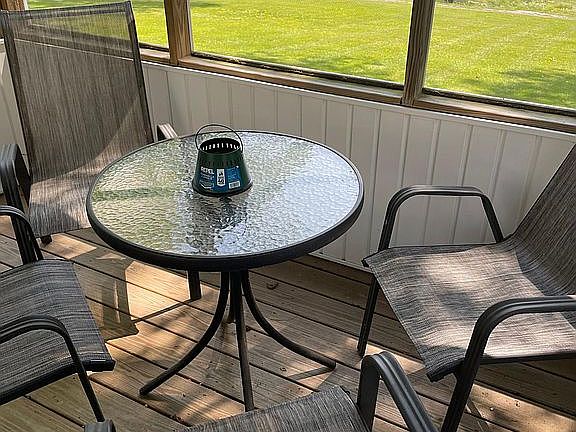 Relax in the gazebo 