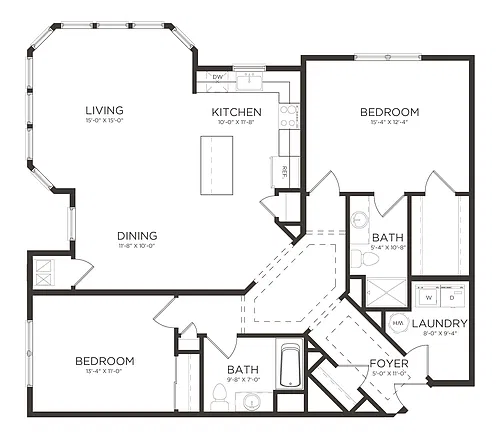 Floor plan E1