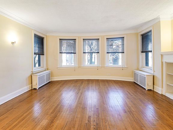 Living Room w/ Ornate Architectural Details.