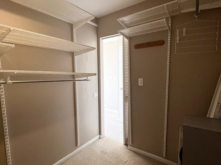 Large walk-in closet