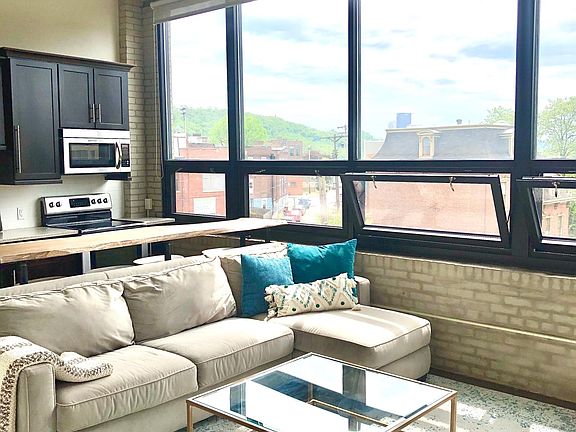 open concept living area