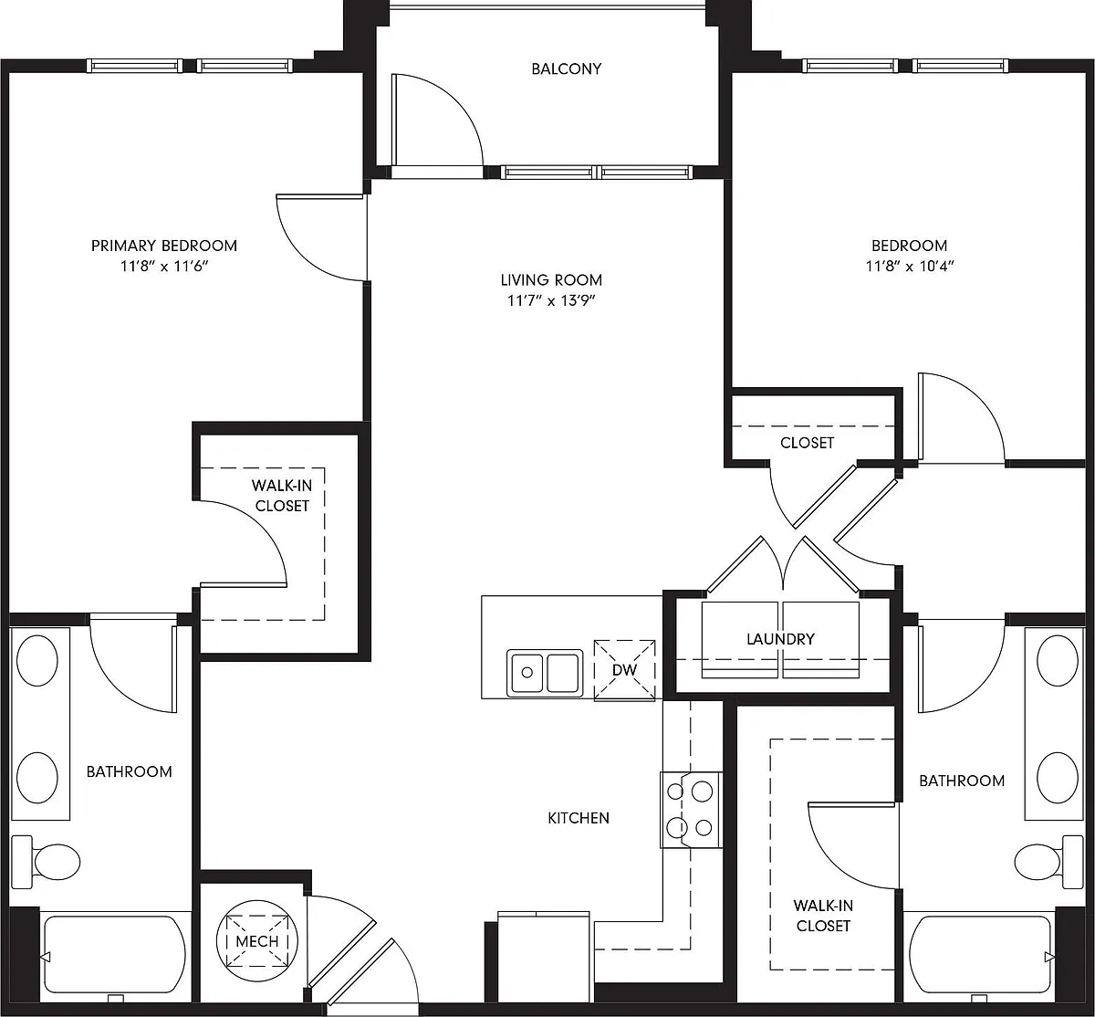 Floor plan B1