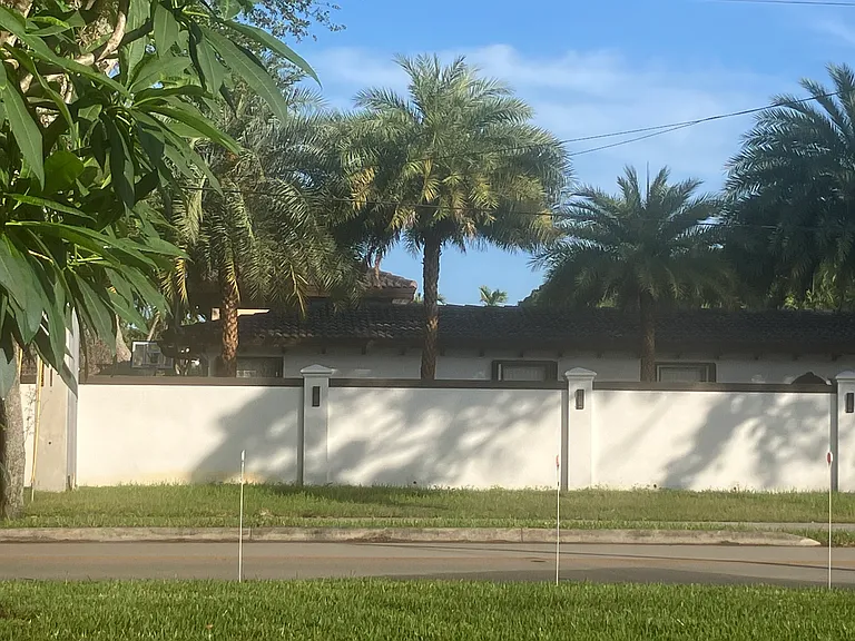 Across the street bicycle and jogging path