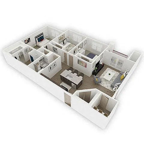 Floor plan Posey