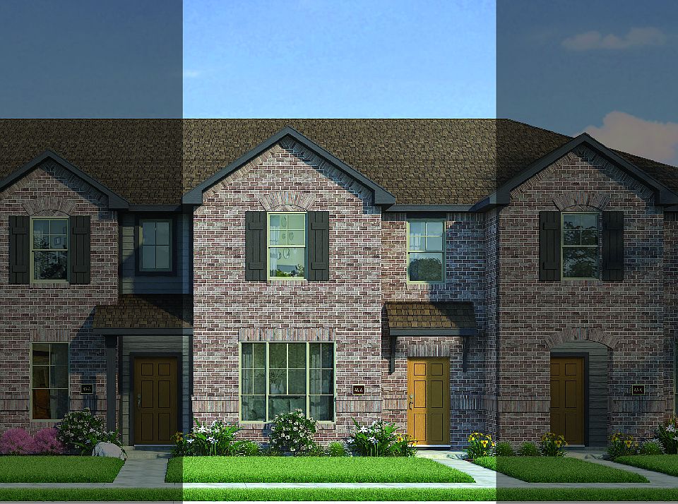 Travis with Elevation 4A Brick Exterior 2023 Townhomes