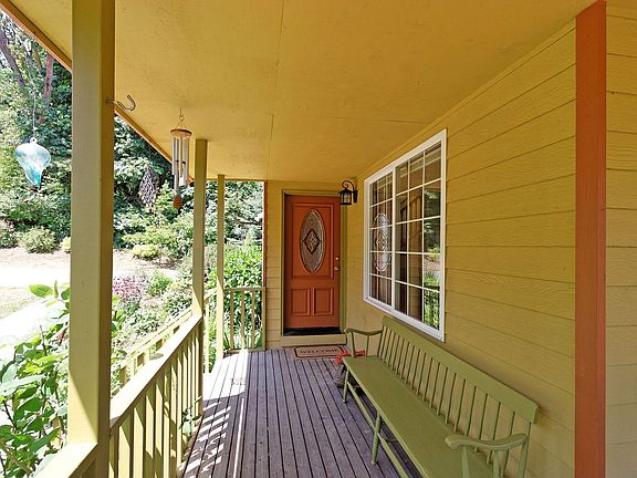 Welcoming wrap-around porch