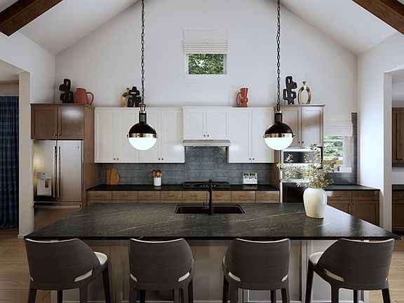 The Jacksboro - Optional Cooktop Kitchen