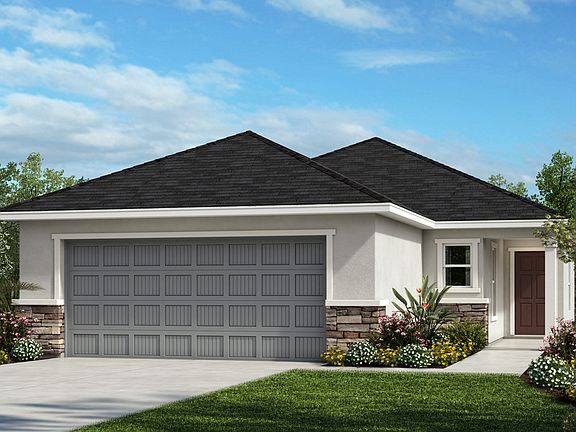 Exterior A with optional stone